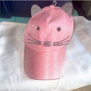 Pink Kitten hat